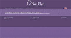 Desktop Screenshot of gite-realfrais-luberon.com