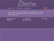Tablet Screenshot of gite-realfrais-luberon.com